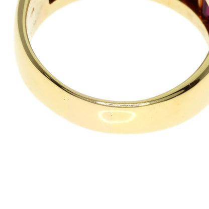 PICCHIOTTI Mystery Setting Ruby Ring K18 Yellow Gold Ladies [Used]