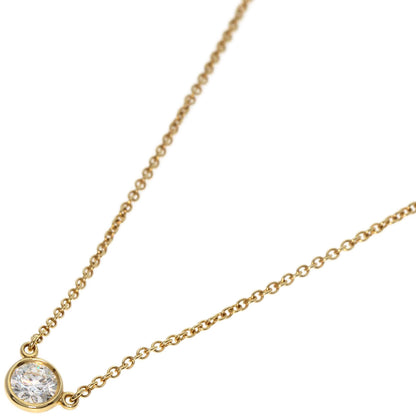 TIFFANY&Co.   Necklace By The Yard 1P Diamond K18 Yellow Gold Ladies