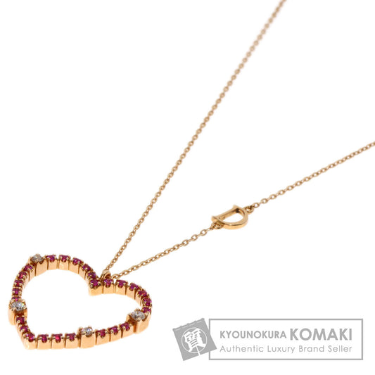 Damiani   Necklace San Lorenzo Pink Sapphire Diamond K18 Pink Gold Ladies