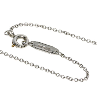 TIFFANY&Co.   Necklace Swing Drop Diamond Platinum PT950 Ladies