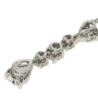 TIFFANY&Co. Swing Drop Diamond Necklace Platinum PT950 Ladies [Used]