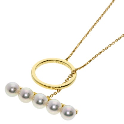 TASAKI   Necklace Balance Signature Pearl Pearl K18 Yellow Gold Ladies