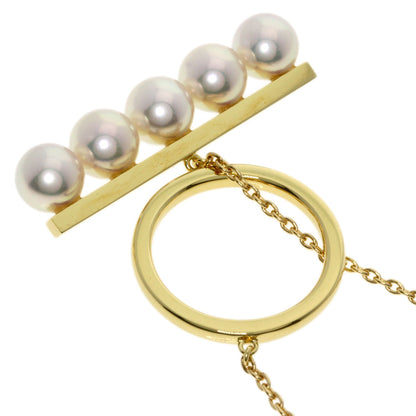 TASAKI   Necklace Balance Signature Pearl Pearl K18 Yellow Gold Ladies