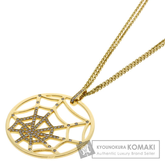 Chaumet   Necklace Atlas Moi Spider Web Diamond K18 Yellow Gold Ladies