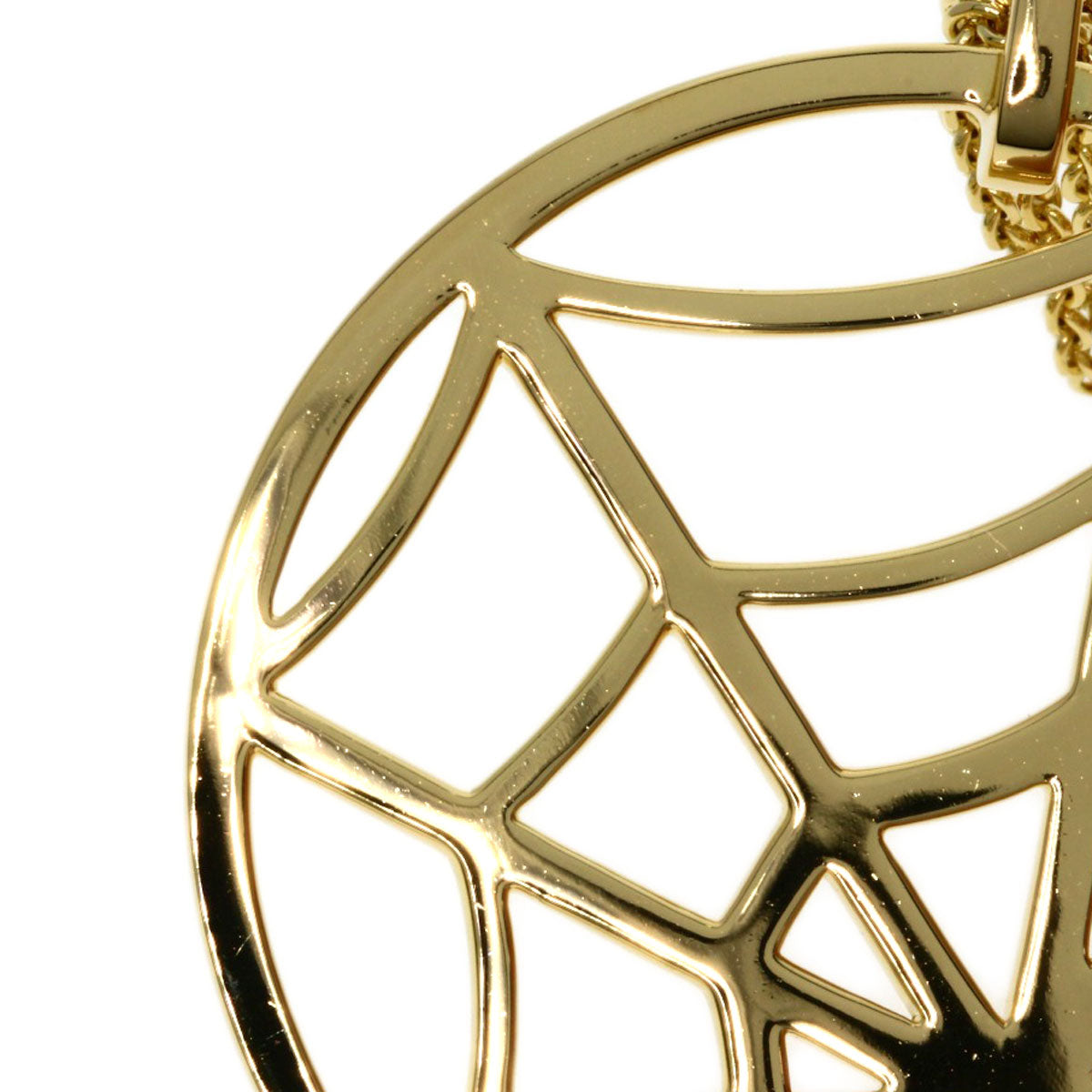 Chaumet Atlas Moi Spider Web Diamond Necklace K18 Yellow Gold Ladies [Used]