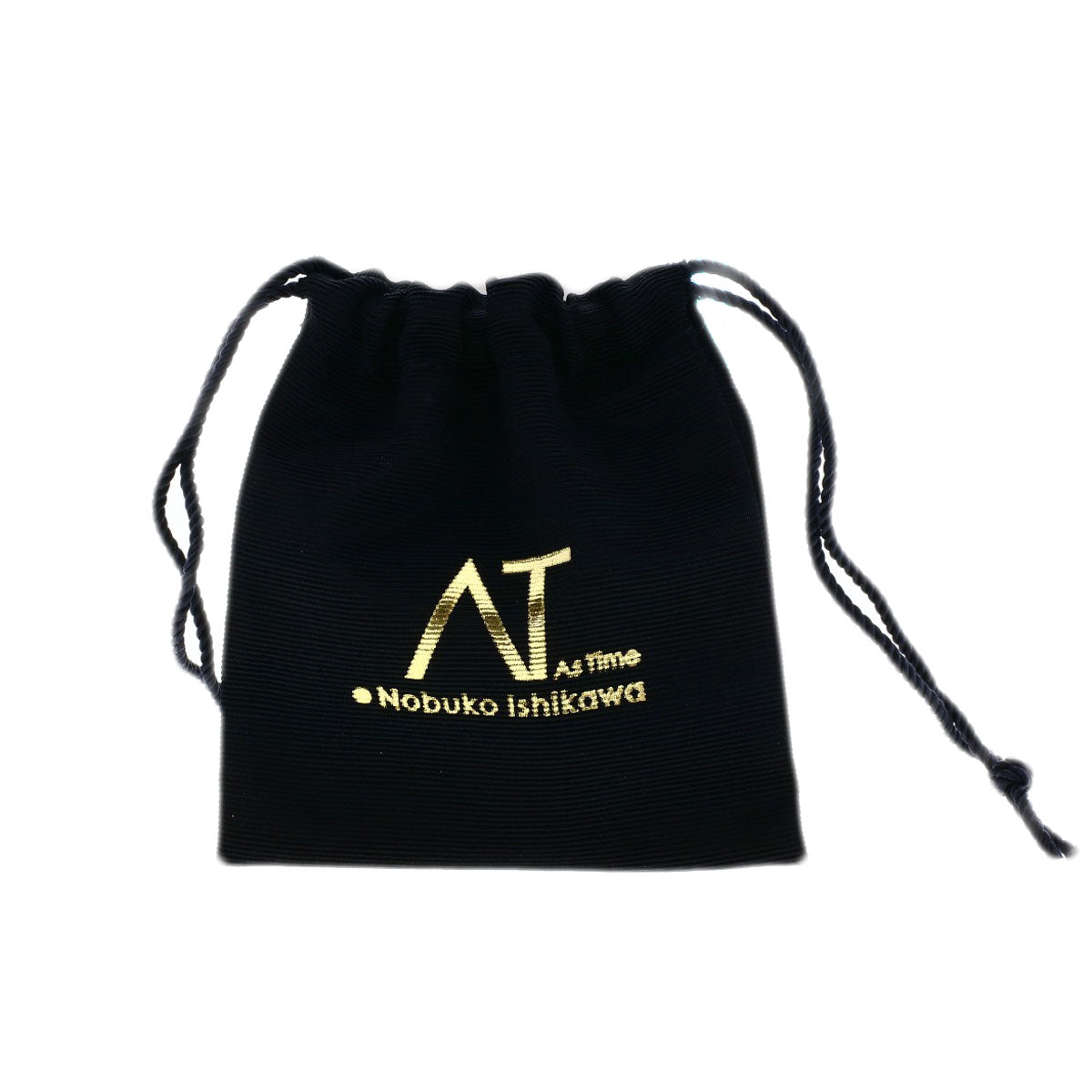 NOBUKO ISHIKAWA Hematite Earring K18 Yellow Gold PT900Ladies [Used]