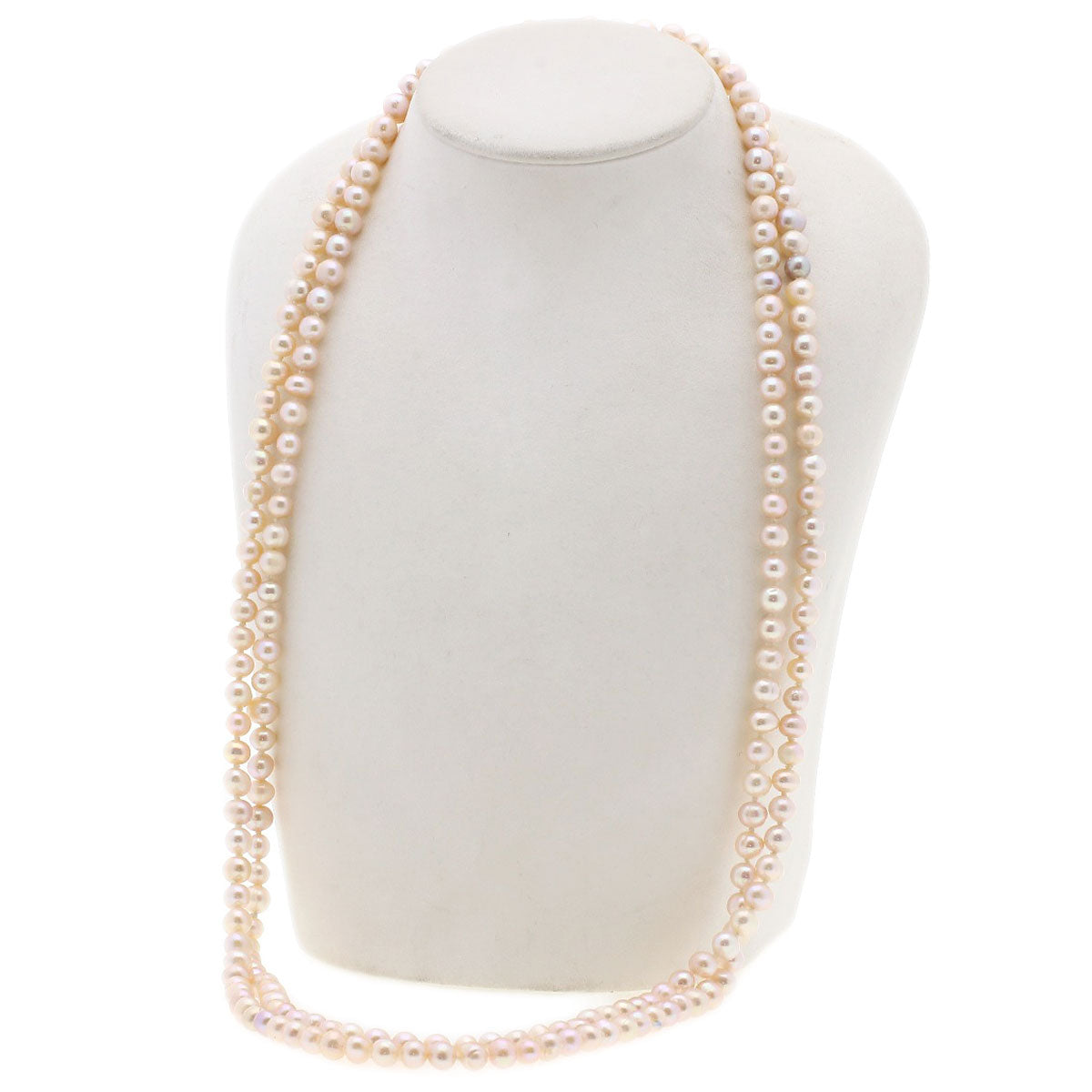 Freshwater Pearl Pearl Long Necklace   81g　Ladies