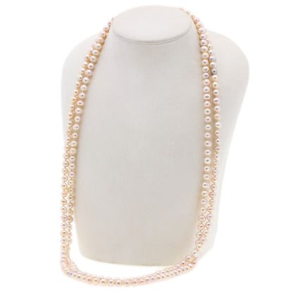 Freshwater Pearl Pearl Long Necklace   81g　Ladies