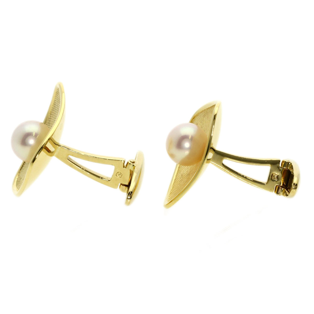 MIKIMOTO   cuffs Akoya pearl Pearl K18 Yellow Gold K14 Yellow Goldmens