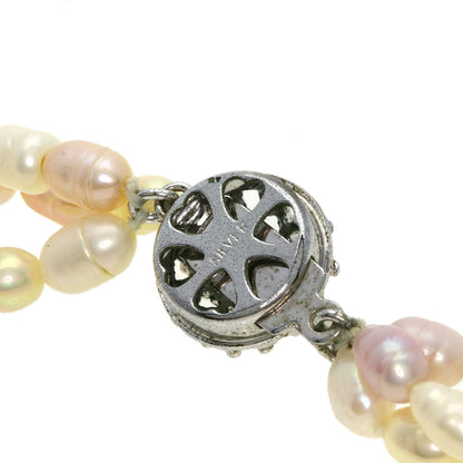 Freshwater Pearl Set of 2 Necklace Silver 61.5g　Ladies