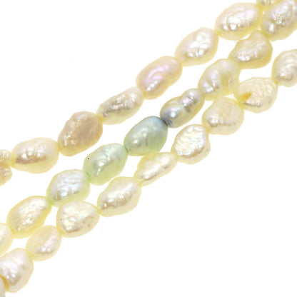 Freshwater Pearl Set of 2 Necklace Silver 61.5g　Ladies
