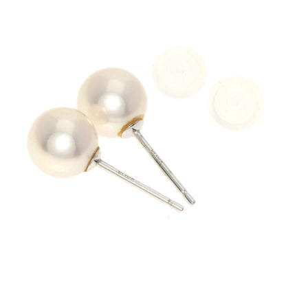 Pearl Pearl earring K14 White Gold  1.3g　Ladies