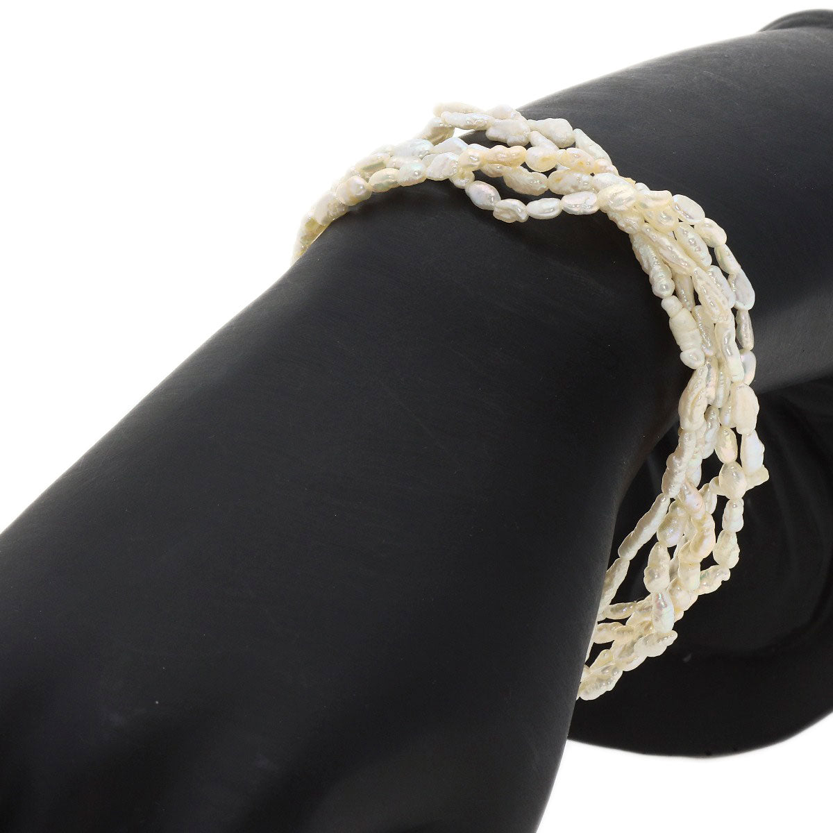 Keshi pearl Pearl Bracelet Silver 11.7g　Ladies