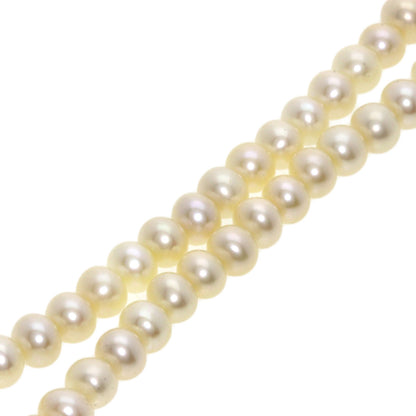 Freshwater Pearl Purple Pearl Necklace Silver  20.5g　Ladies