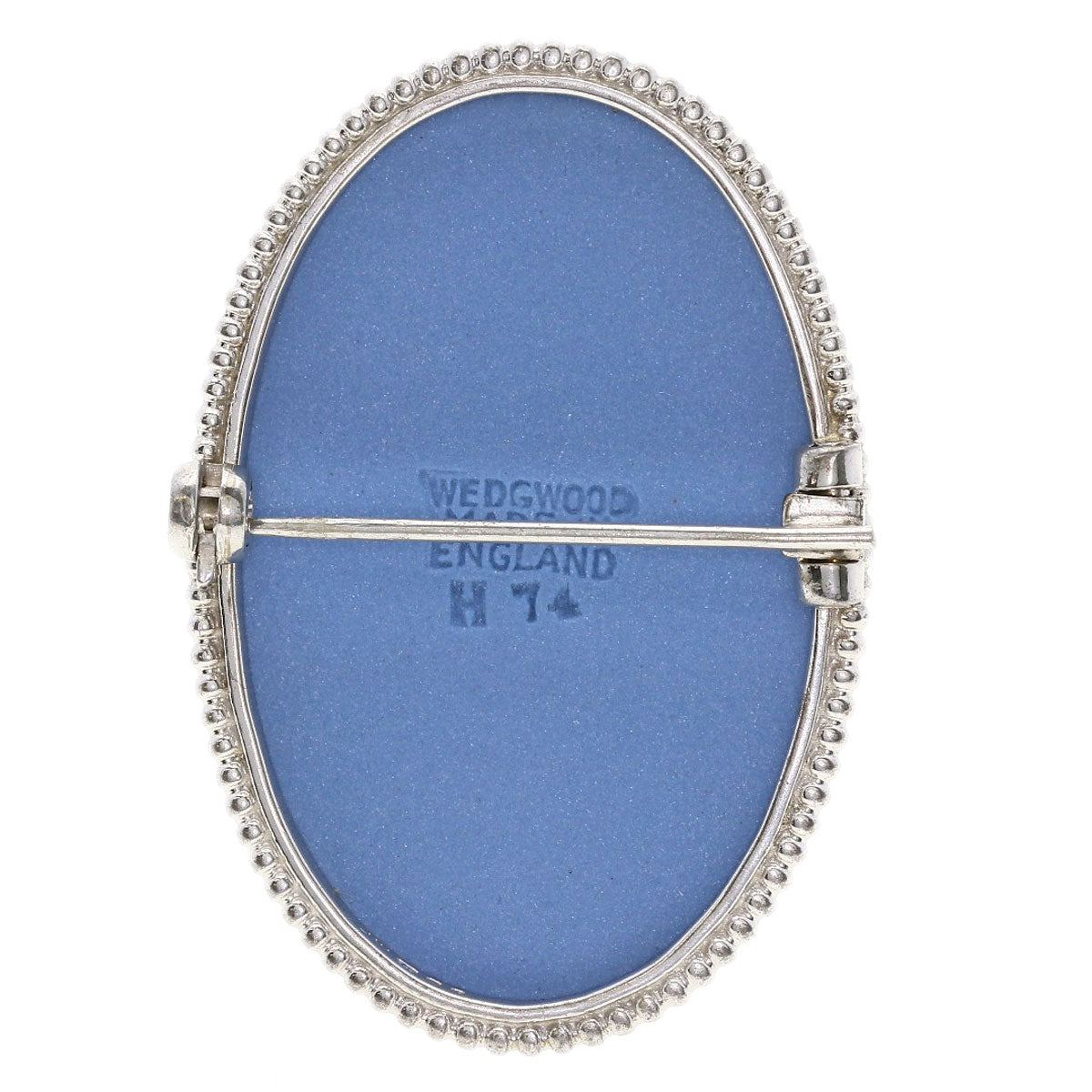 WEDGWOOD Jasper Brooch Silver Ladies [Used]