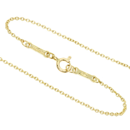 TIFFANY&Co. Teardrop Open Necklace K18 Yellow Gold Ladies [Used]