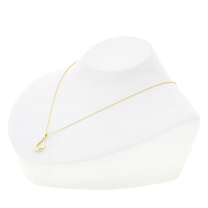 TIFFANY&Co. Teardrop Open Necklace K18 Yellow Gold Ladies [Used]