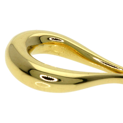 TIFFANY&Co. Teardrop Open Necklace K18 Yellow Gold Ladies [Used]