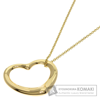 TIFFANY&Co.   Necklace Open heart K18 Yellow Gold Ladies