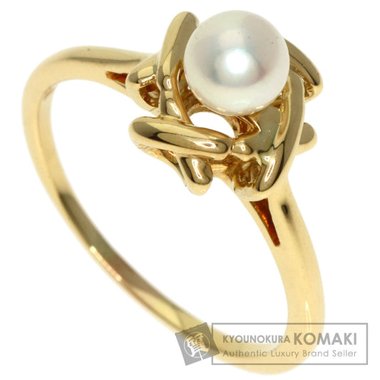 TIFFANY&Co. Pearl Pearl Ring K18 Yellow Gold Ladies [Used]