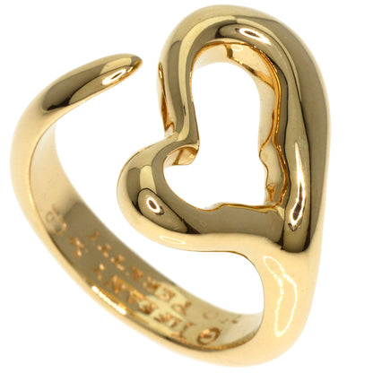 TIFFANY&Co.   Ring Open heart K18 Yellow Gold Ladies