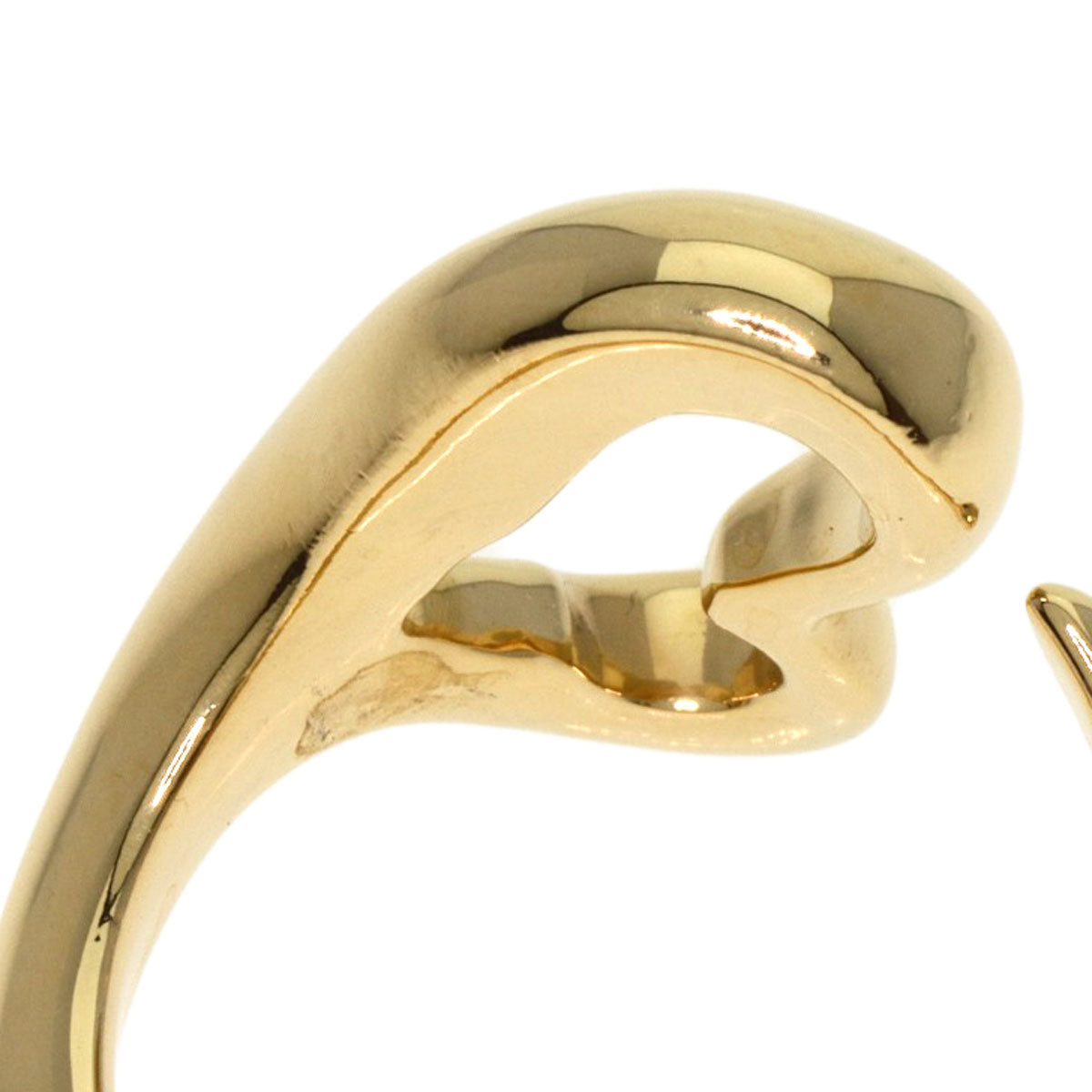 TIFFANY&Co.   Ring Open heart K18 Yellow Gold Ladies