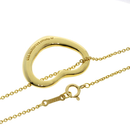 TIFFANY&Co.   Necklace Open heart K18 Yellow Gold Ladies