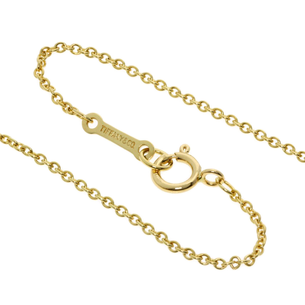 TIFFANY&Co.   Necklace Open heart K18 Yellow Gold Ladies