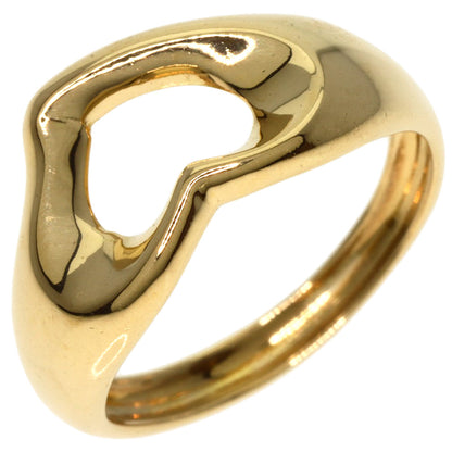 TIFFANY&Co.   Ring Open heart K18 Yellow Gold Ladies