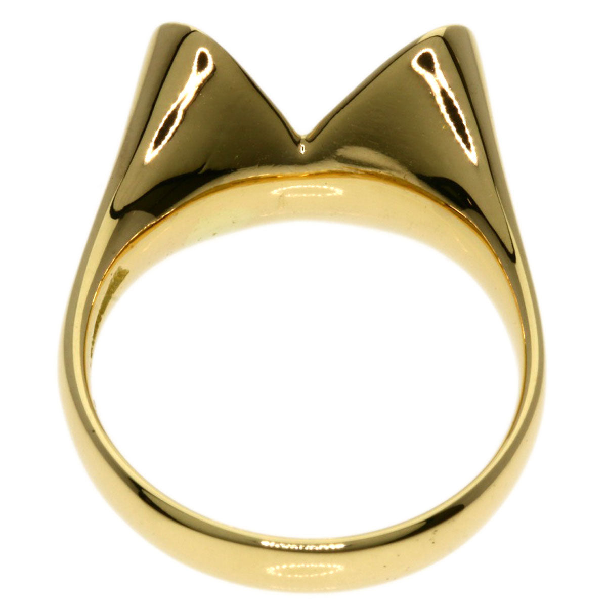 TIFFANY&Co.   Ring Butterfly Shell K18 Yellow Gold Ladies