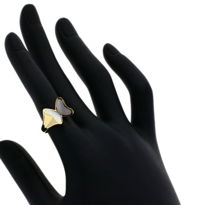 TIFFANY&Co.   Ring Butterfly Shell K18 Yellow Gold Ladies