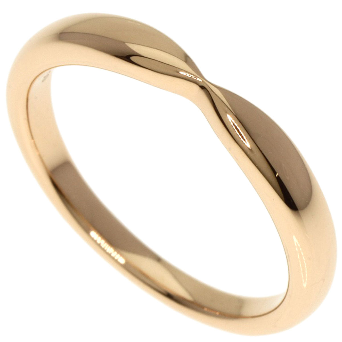 TIFFANY&Co.   Ring harmony wedding band K18 Pink Gold Ladies