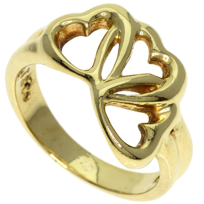 TIFFANY&Co.   Ring Triple heart K18 Yellow Gold Ladies