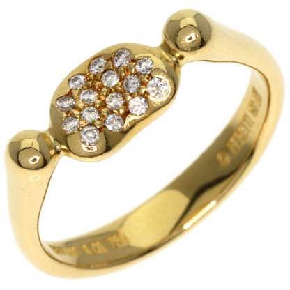 TIFFANY&Co.   Ring Bean Diamond K18 Yellow Gold Ladies