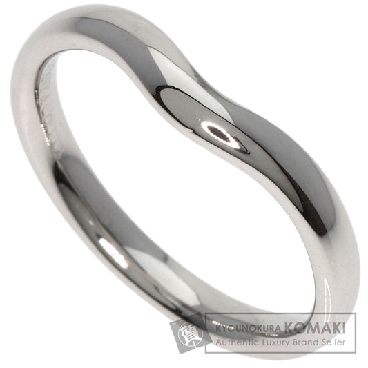 TIFFANY&Co.   Ring Curved band Platinum PT950 Ladies