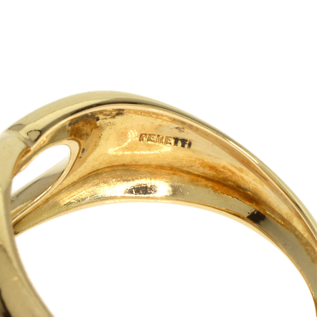 TIFFANY&Co.   Ring Open heart K18 Yellow Gold Ladies