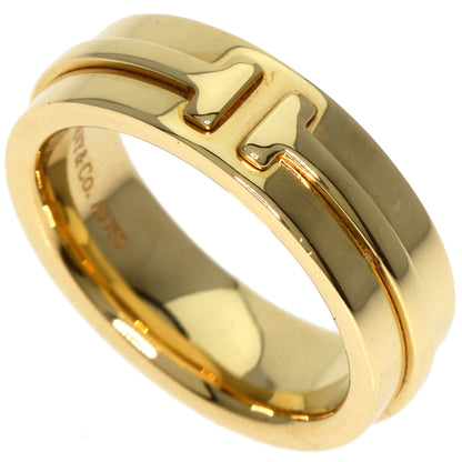 TIFFANY&Co.   Ring T TWO wide K18 Yellow Gold Ladies