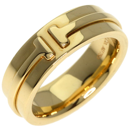 TIFFANY&Co.   Ring T TWO wide K18 Yellow Gold Ladies