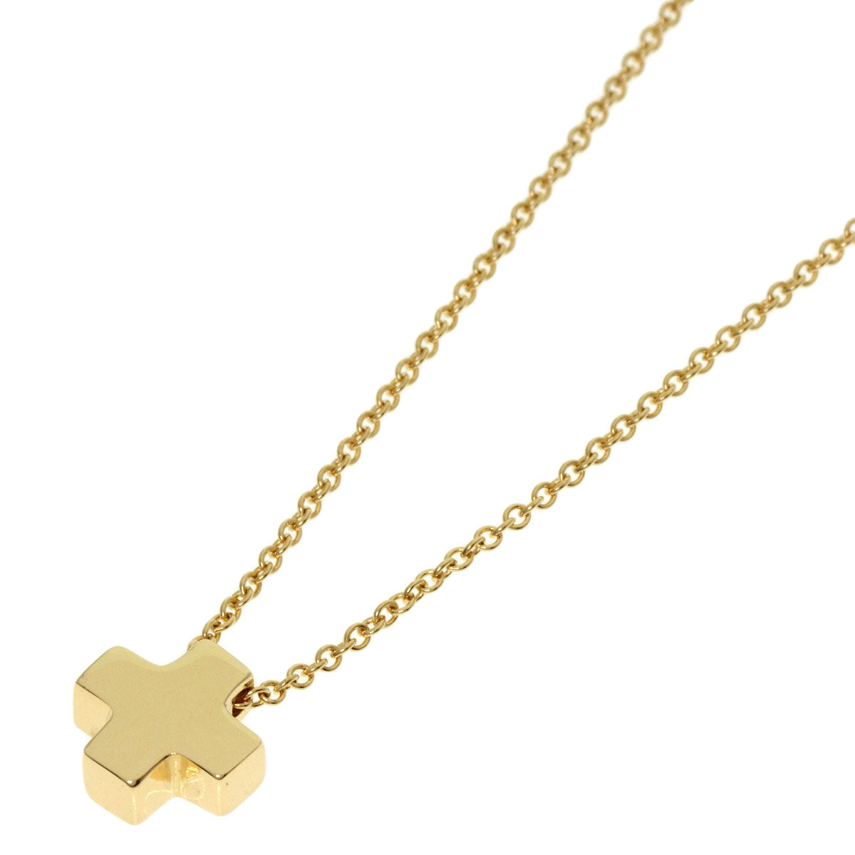 TIFFANY&Co.   Necklace Roman cross K18 Yellow Gold Ladies