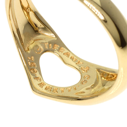 TIFFANY&Co.   Ring Open heart K18 Yellow Gold Ladies