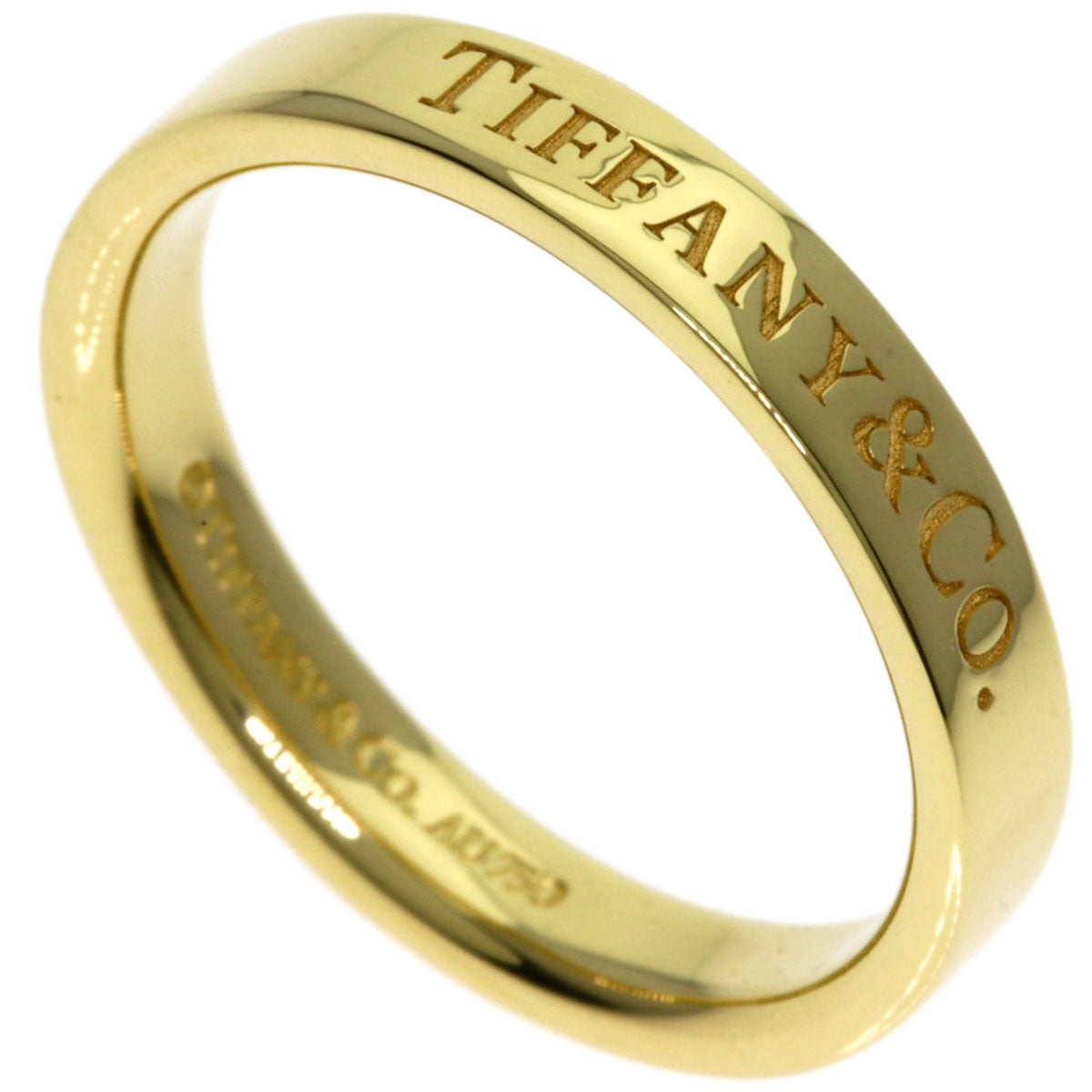 TIFFANY&Co.   Ring Band ring K18 Yellow Gold Ladies