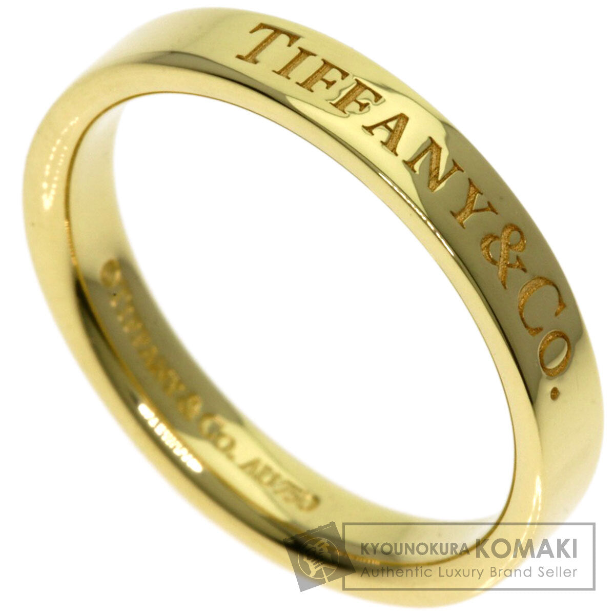 TIFFANY&Co.   Ring Band ring K18 Yellow Gold Ladies