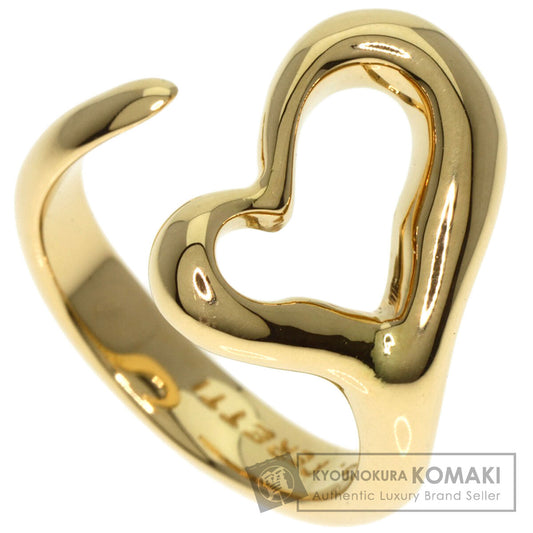 TIFFANY&Co.   Ring Open heart K18 Yellow Gold Ladies