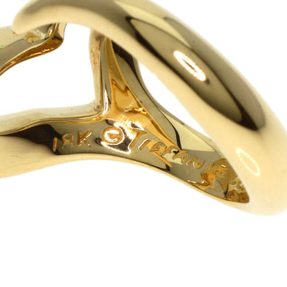 TIFFANY&Co.   Ring Open heart K18 Yellow Gold Ladies