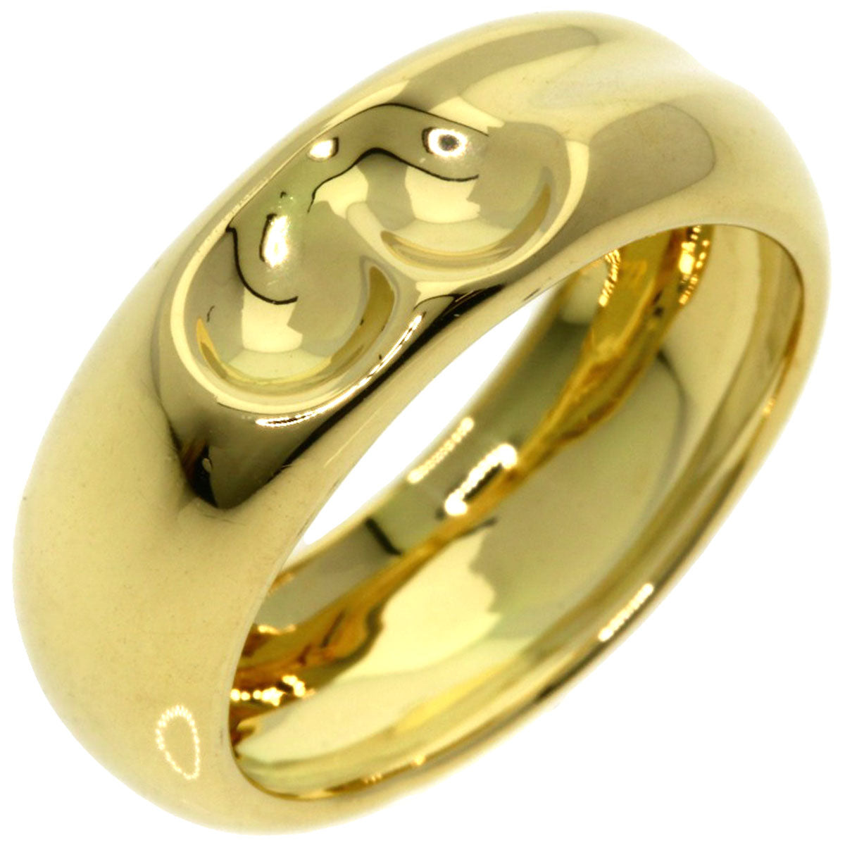 TIFFANY&Co.   Ring Full heart K18 Yellow Gold Ladies