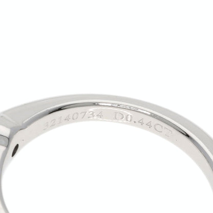 TIFFANY&Co.   Ring Solitaire Diamond Knife Edge Platinum PT950 Ladies