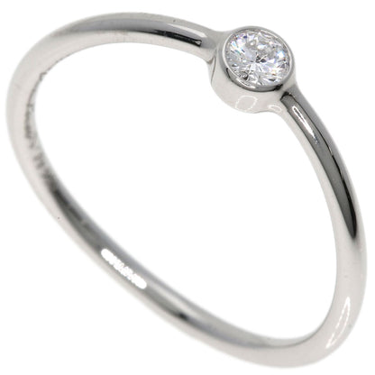 TIFFANY&Co.   Ring Wave 1P Diamond Platinum PT950 Ladies