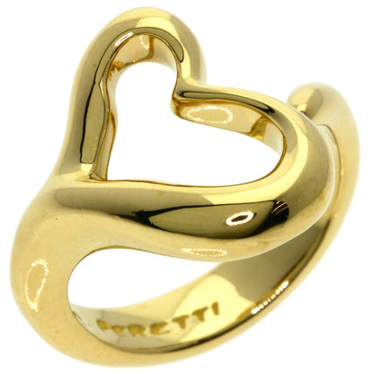 TIFFANY&Co.   Ring Open heart K18 Yellow Gold Ladies