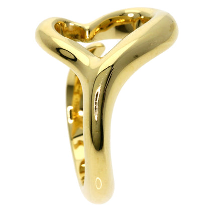 TIFFANY&Co.   Ring Open heart K18 Yellow Gold Ladies