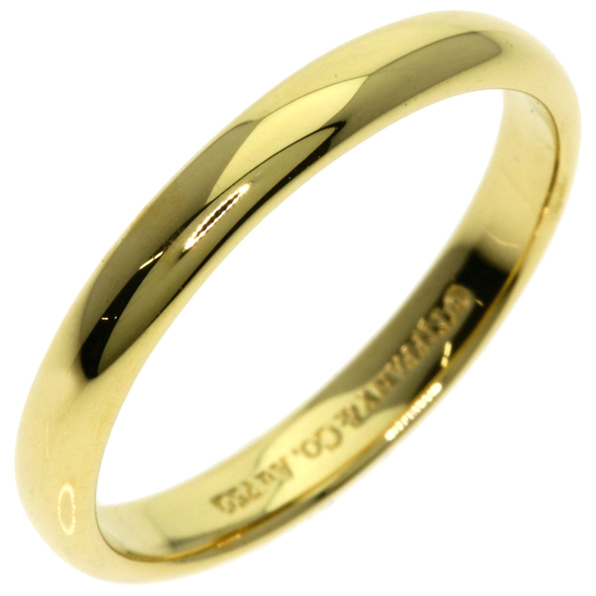 TIFFANY&Co.   Ring Classic band K18 Yellow Gold Ladies